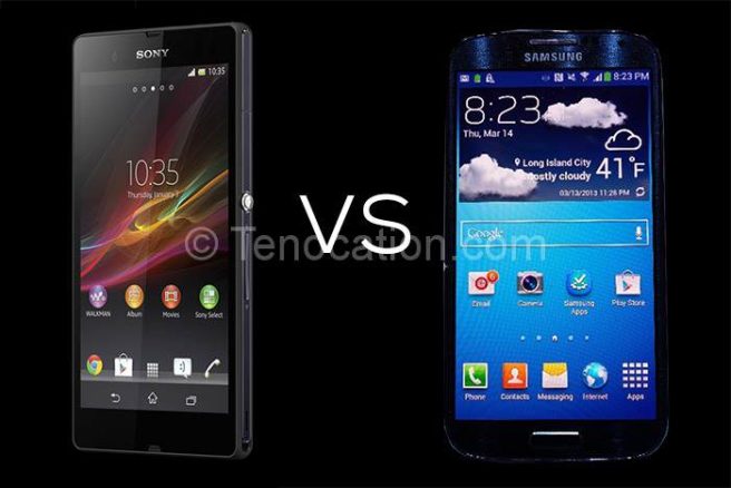 SAMSUNG GALAXY S4 VS. SONY XPERIA Z COMPARISON REVIEW