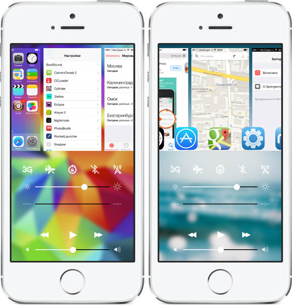 iOS 8 Multitasking