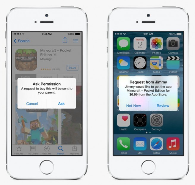 iOS 9 New Feature Family Share