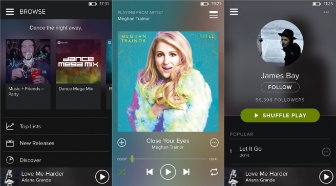Spotify - the music streaming app!