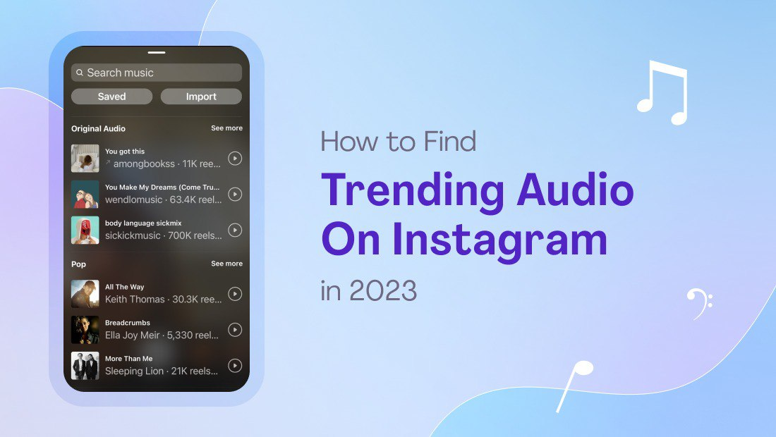 How to find trending audio on Instagram?